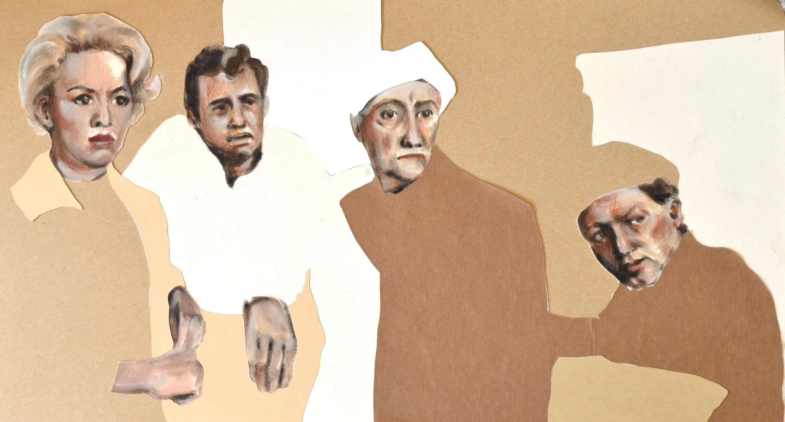 "They're coming! They're coming!"

65x35 cm

pastel sobre papel