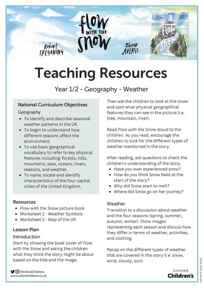 Flow with the Snow - Geography Teaching Resource