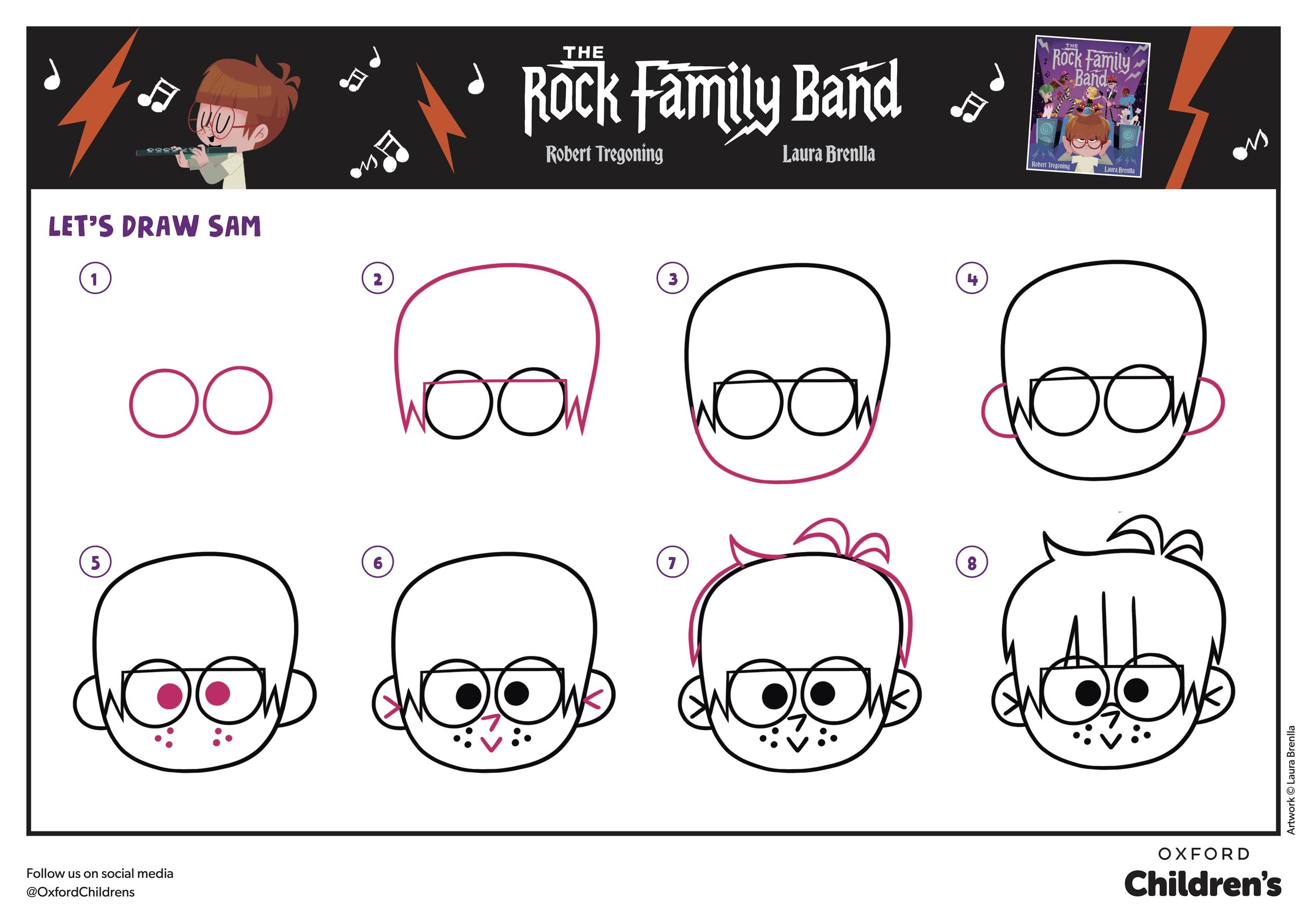 The Rock Family Band - Drawing Sam