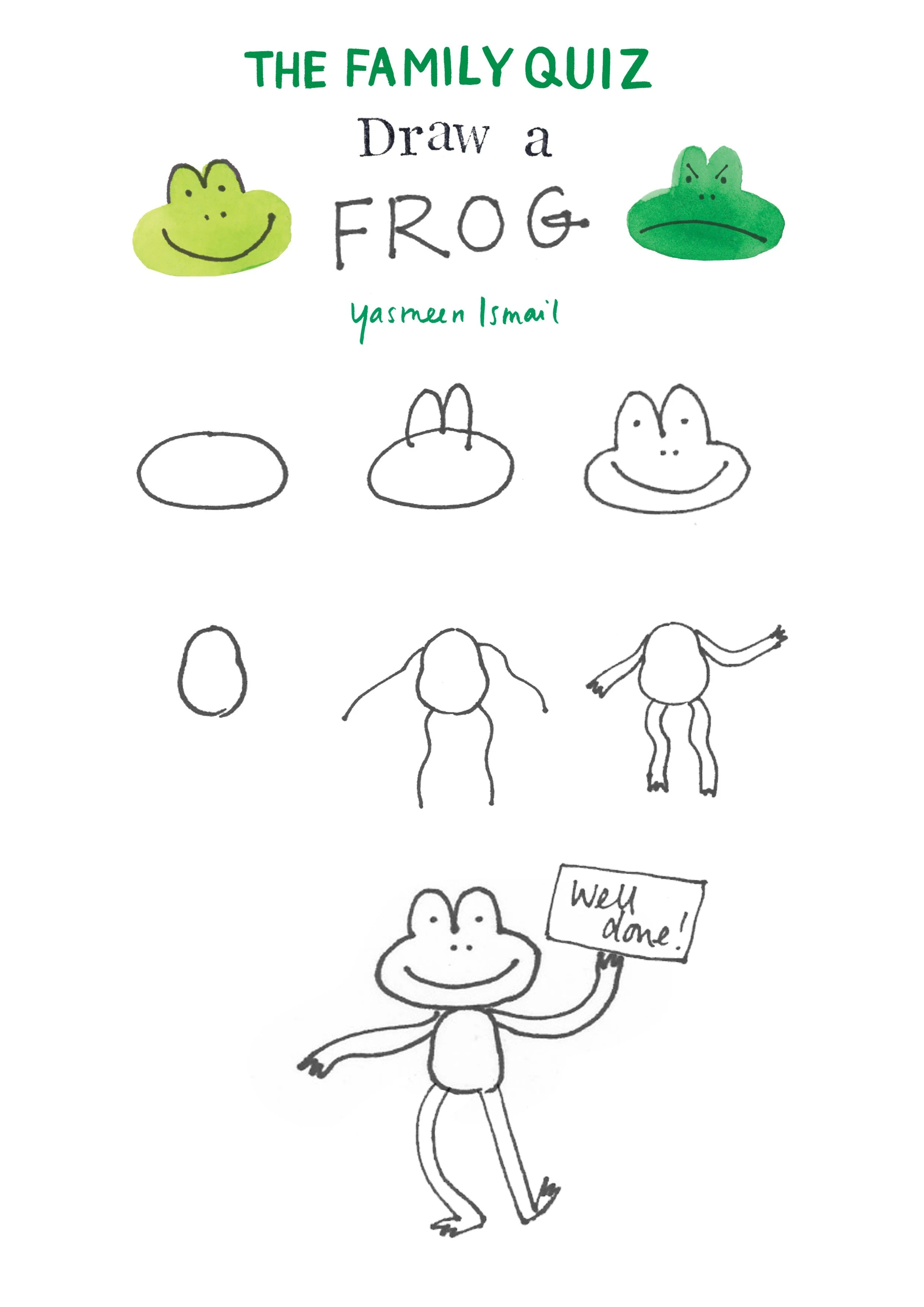The Family Quiz - Drawing a Frog