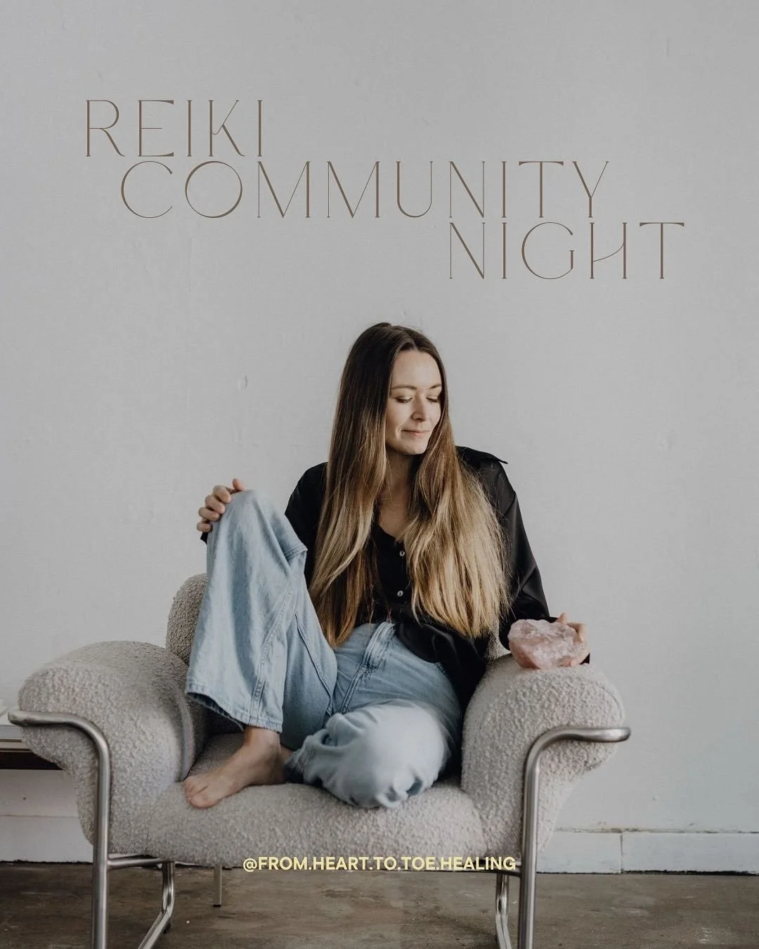 Reiki Community Night.

Unsere erste Reiki Community Night war ein magischer Abend voller Energie, Klarheit &amp; Verbindung. Und weil ich m&ouml;chte, dass noch mehr Menschen diese Erfahrung machen k&ouml;nnen, habe ich bereits die n&auml;chste Reik