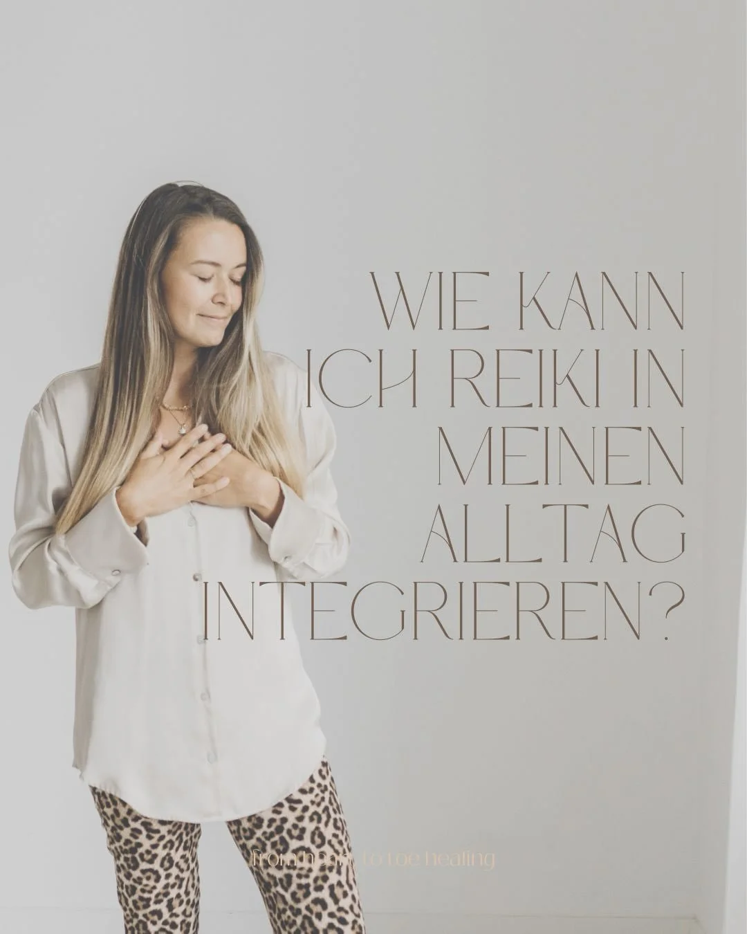 Eine der meist gestellten Fragen: Wie kann ich Reiki in den Alltag integrieren?

Meine absolut &uuml;bergeordnete Antwort ist: einfach verbinden. 

🌀 Energie folgt deiner Intention 🌀

Wenn du dich verbinden willst, weil etwas (eine Situation, ein G