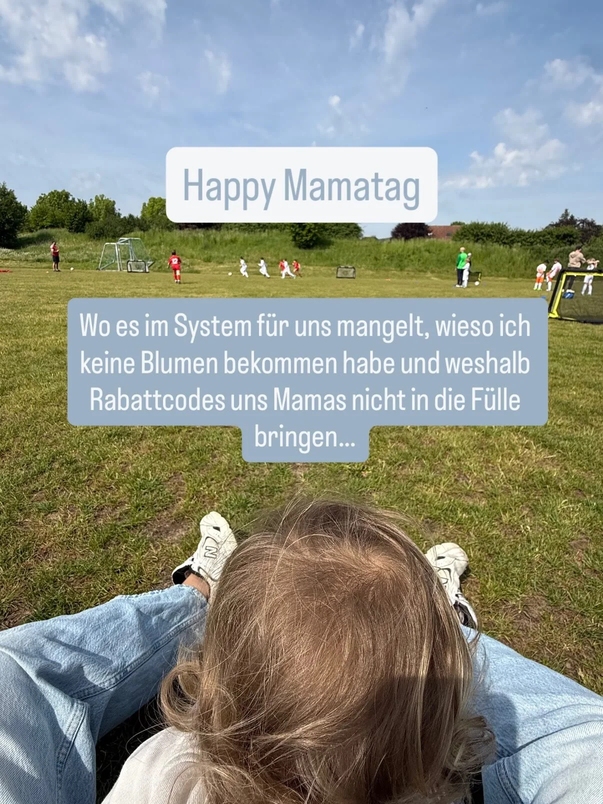 Wahrscheinlich der unsch&ouml;nste Post in meinem Feed. Wahrscheinlich einer der ehrlichsten. Wahrscheinlich einer der nicht von jeder Mama hier zustimmend gelikt wird. Aber wahrscheinlich der authentischste von allen. 

In diesem Sinne: lest gern me