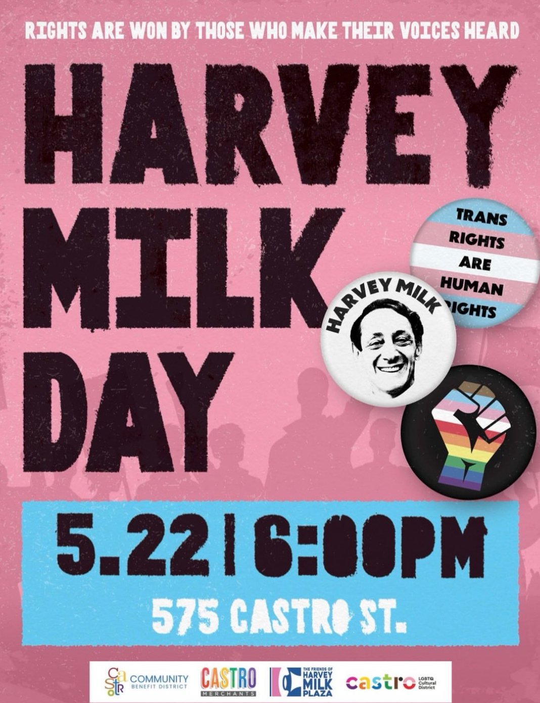 Harvey Milk Day flyer
