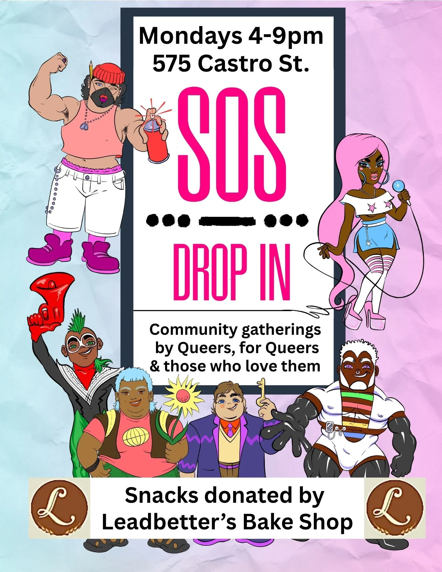 SOS drop in Logo