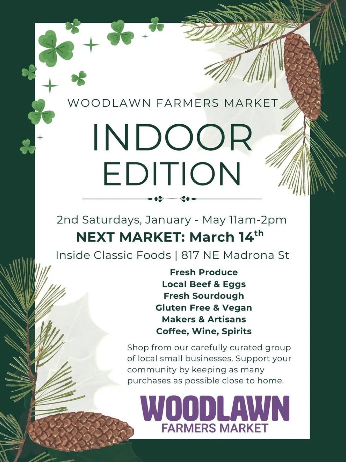 Woodlawn Winter Indoor Farmers Market
