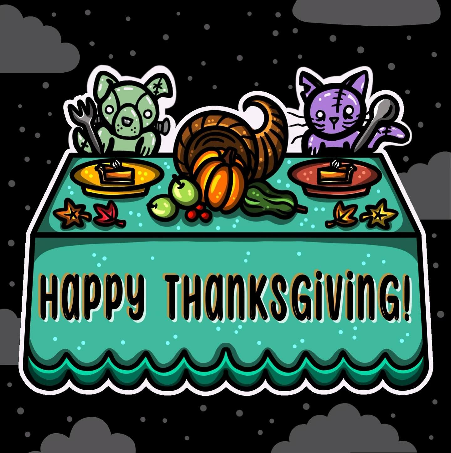 All of us at Night of the Living Pets want to wish you a very Happy Thanksgiving! 🍁

To our clients: 

There isn&rsquo;t enough time in the day to express our gratitude for you and your pets. Our growth could not happen without your support, trust a