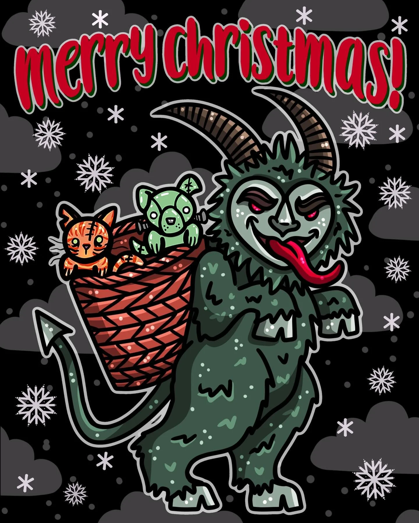 Merry Christmas from Night of the Living Pets 🎄

This time of year is our favorite thanks to packed schedules filled with the most magical fur-iends. Naughty or nice&hellip;we love them all endlessly.

Here&rsquo;s to Christmas tree zoomies, ornamen