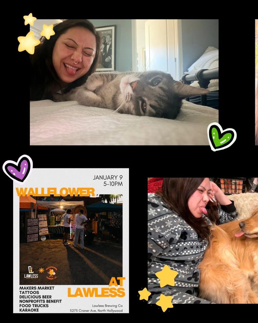 ✨ Tonight ✨ is the night where you can meet your pet&rsquo;s new (human) bestie! We will be posted up at @lawlessbeer from 5pm-10pm during the first @wallflowermarketla event of 2026! 

Come grab a beer, eat yummy food, get tattooed and support your 