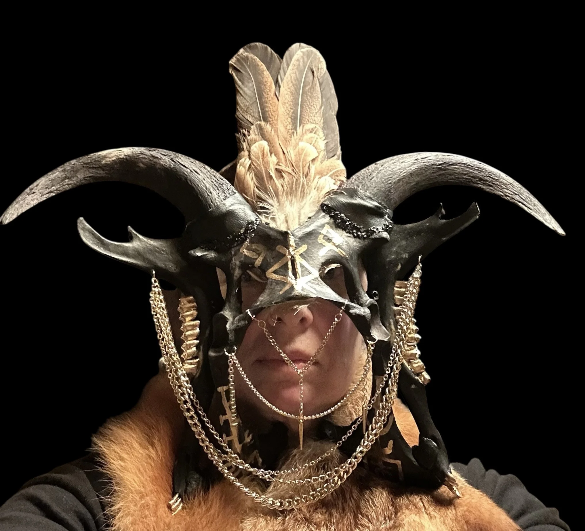 Deer Pelvis & Jaw Mask