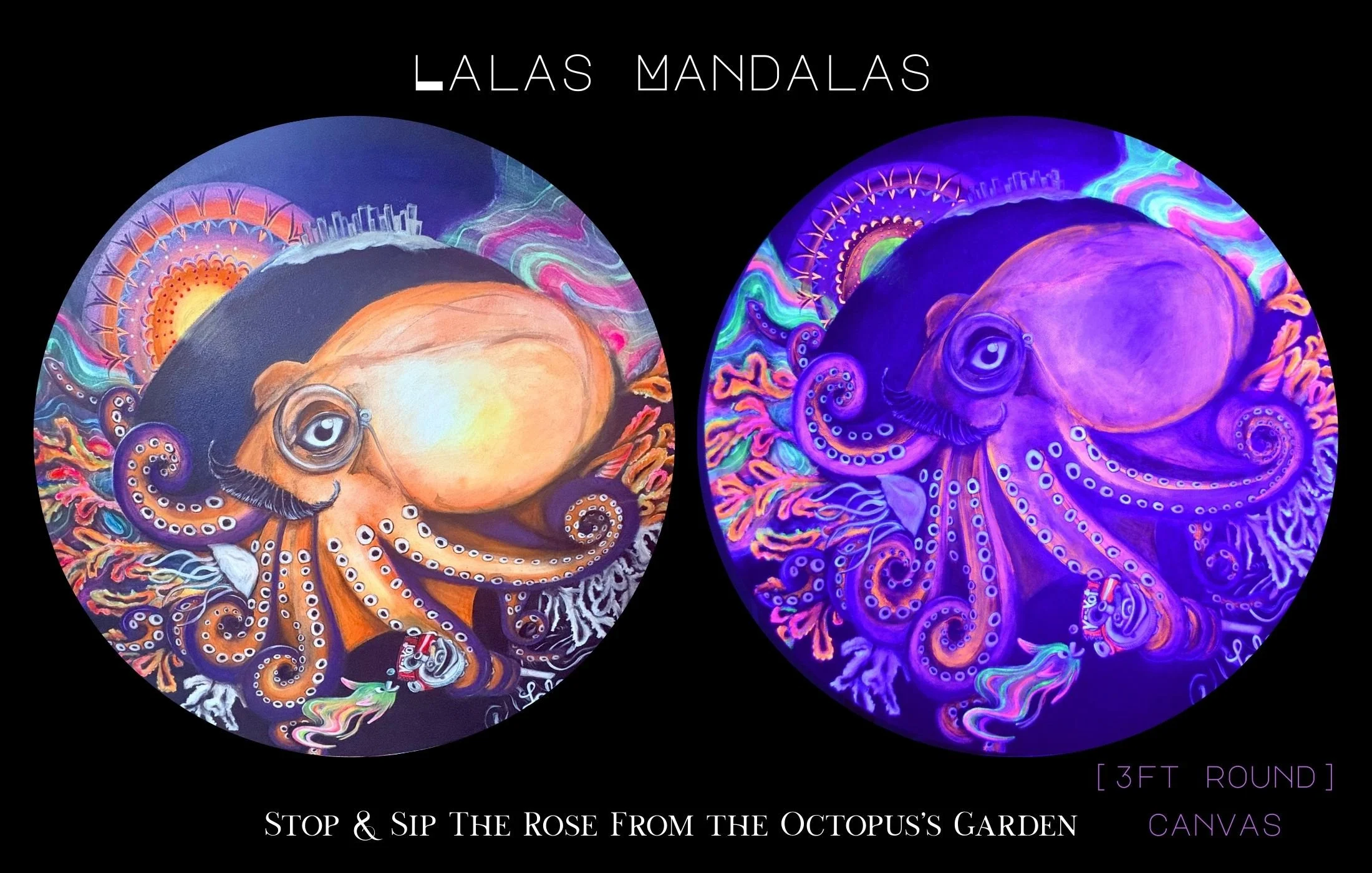 Stop & Sip the Rose from the Octopus' Garden