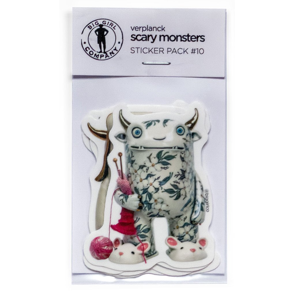 Scary Monsters Sticker Pack #10