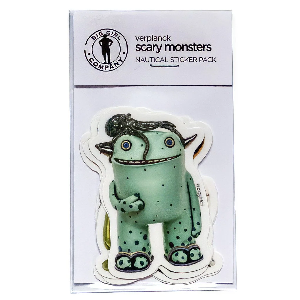Scary Monsters Nautical Sticker Pack