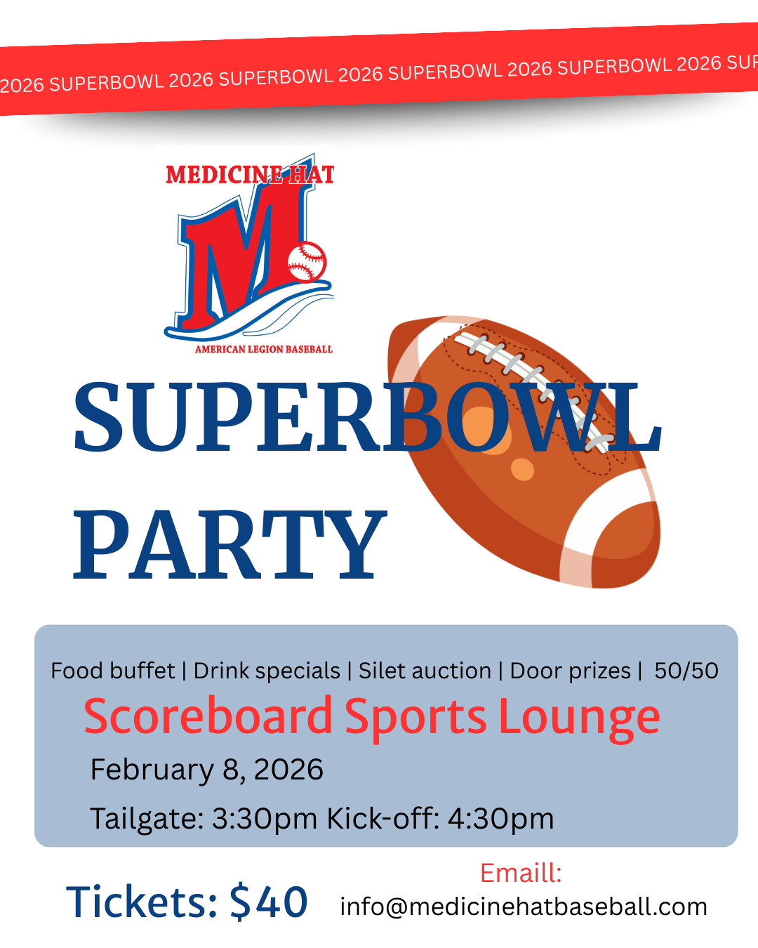 Big League Superbowl Party