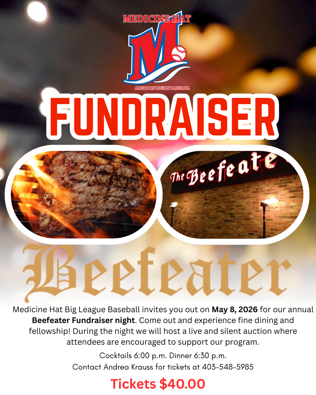 Beefeater Fundraiser Night 