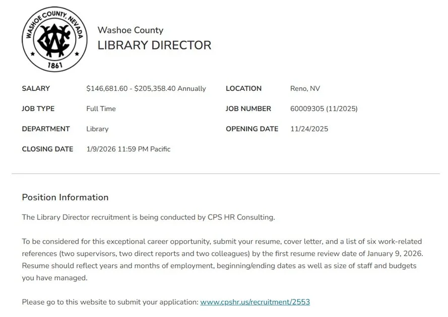 Who Will Be the Next Library Director?