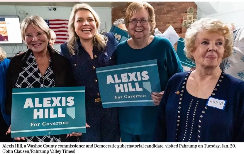 Is It Time to Recall Commissioner Alexis Hill? Her Campaign is  One of Privilege … 