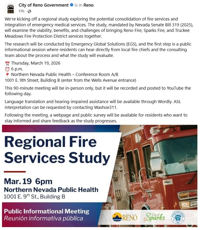 Fire Consolidation Talk Returns — Haven’t We Heard This Before?