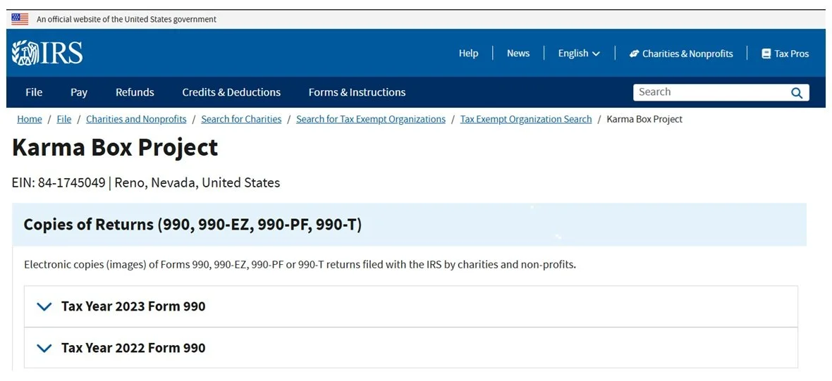 Reno’s Karma Question: Where Are the Filings