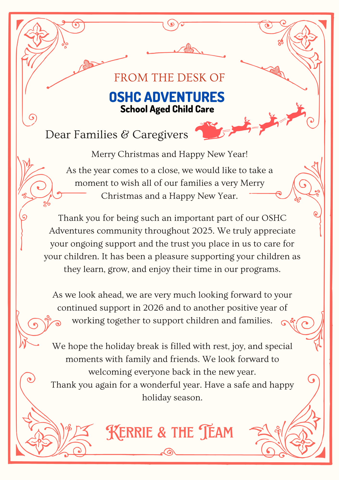 Merry Christmas and Happy New Year!