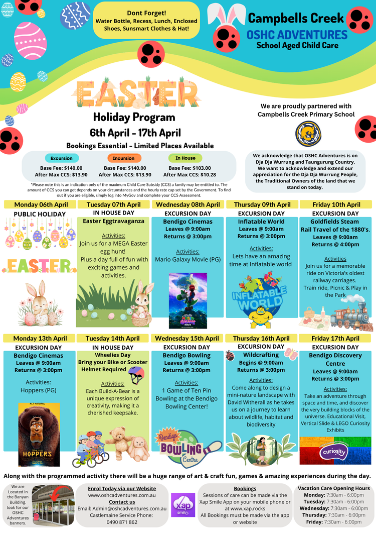 OSHC Adventures | Explore Child Care Today - Enrol Now