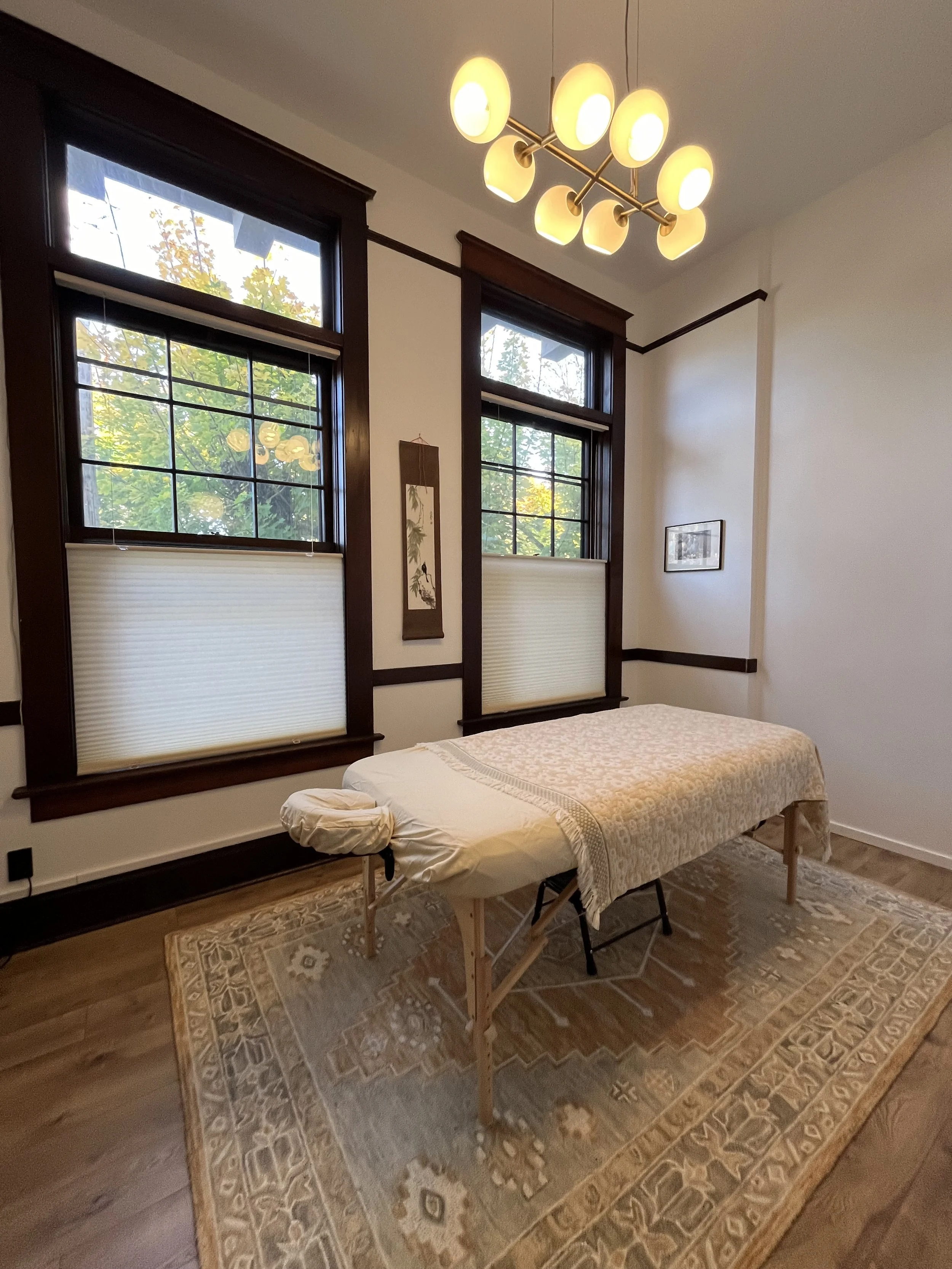 perennial health acupuncture tranquil treatment room