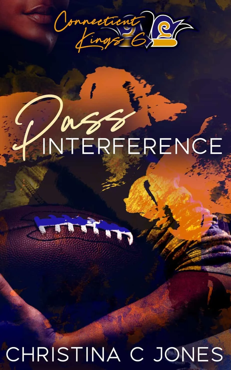  
 BK040 
 Connecticut Kings 
 Sports | Contemporary 
 Connecticut 
 Age Gap 
 Workplace 
 Medium 
 eBook 
 Paperback 
 Audiobook 
 2018 

 Pass Interference 
 Connecticut Kings · Book 6 
 Nate &amp; Sloane 