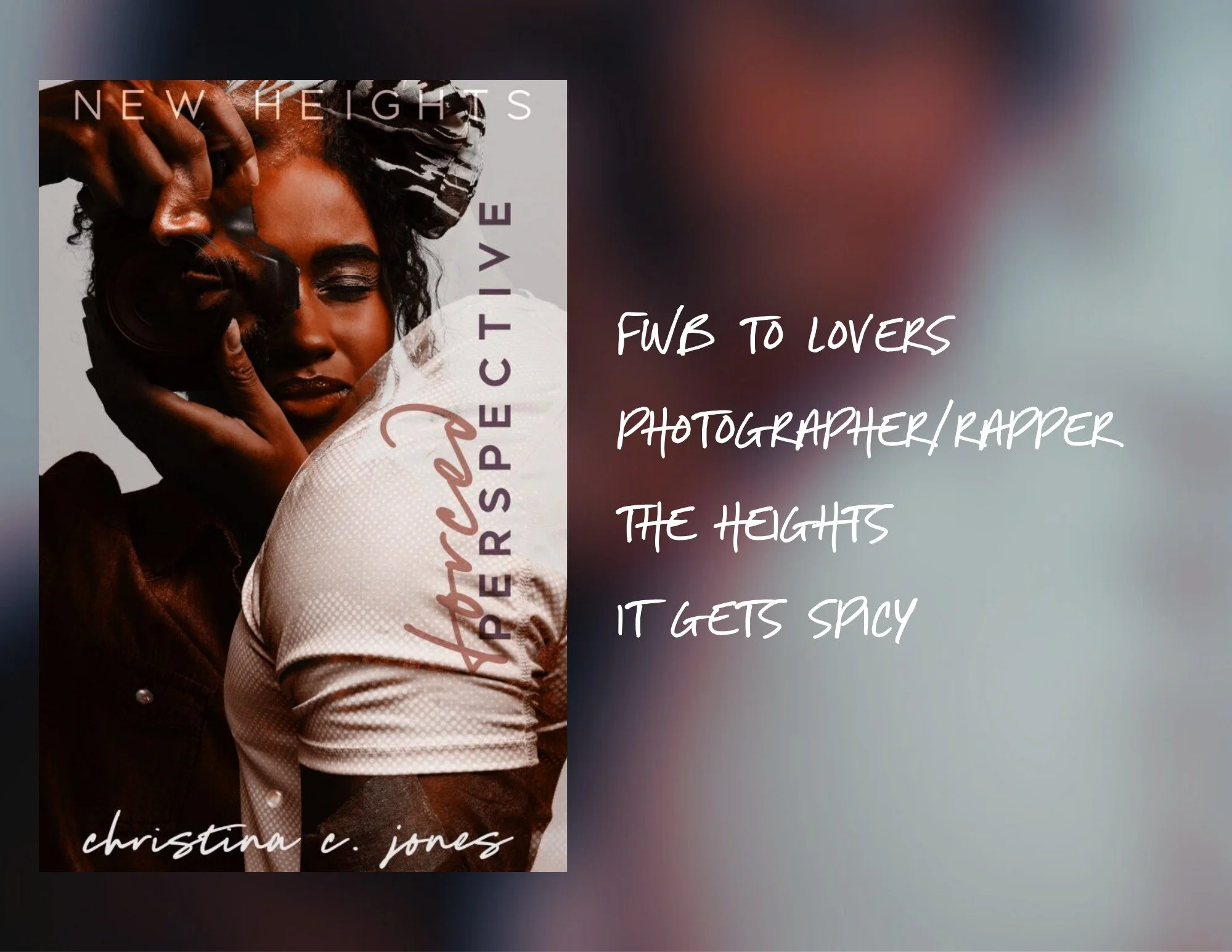 Anything for the shot, right? 📷

Forced Perspective is available on KU for your reading pleasure!

#beingmrsjones #ccj #ccjromance #ccjmultiverse #loveinwarmhues #blackromance #blackromanceauthor #theheights #mahoganyheights