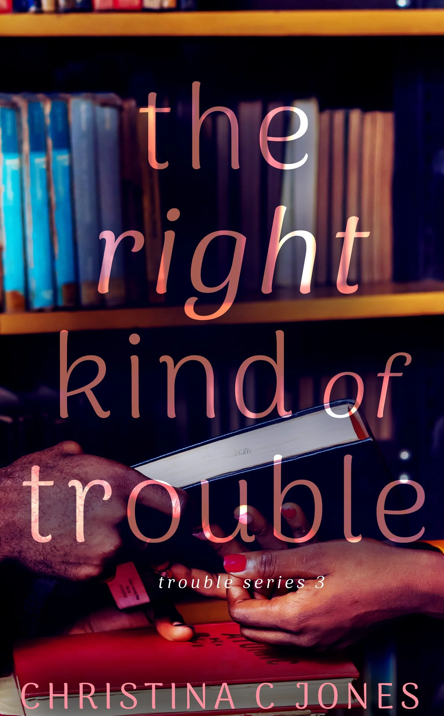  
 BK014 
 Trouble 
 Contemporary 
 Blakewood State University 
 Meet Cute 
 Medium 
 eBook 
 Paperback 
 Audiobook 
 2015 

 The Right Kind of Trouble 
 Trouble · Book 3 
 Lauren &amp; Ty 