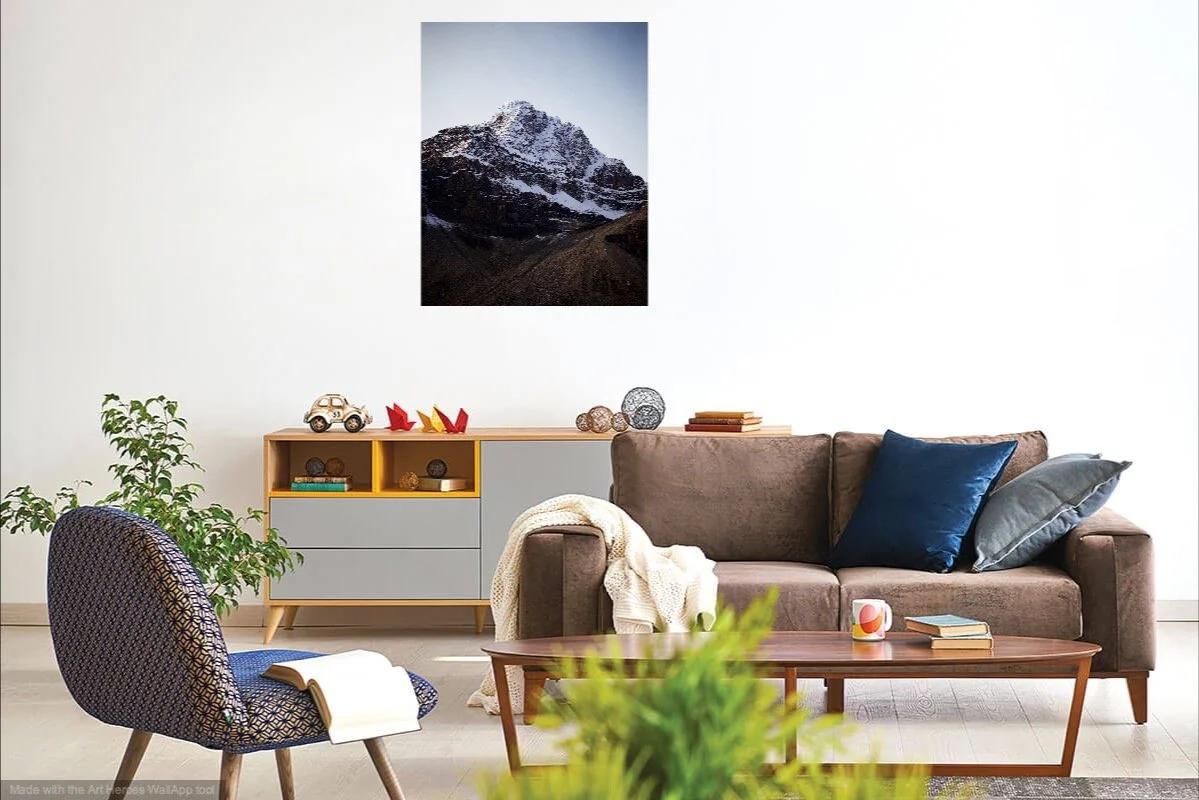 Crowfoot Glacier Print