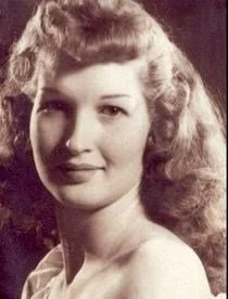 Young Diane Baker. Long before the press nicknamed her "the Alaskan Blonde".