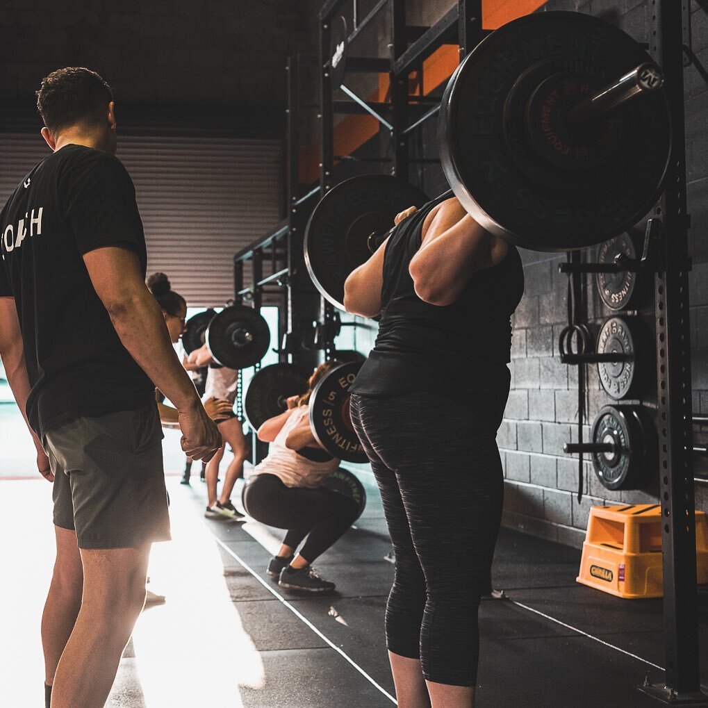 Fridays are for heavy back squats 😍

Today&rsquo;s group strength session gives our members the option of hitting 4 heavy sets of 3 or 5 back squats before moving onto some single leg and upper body accessory work. Grab a spotter and get ready to ri