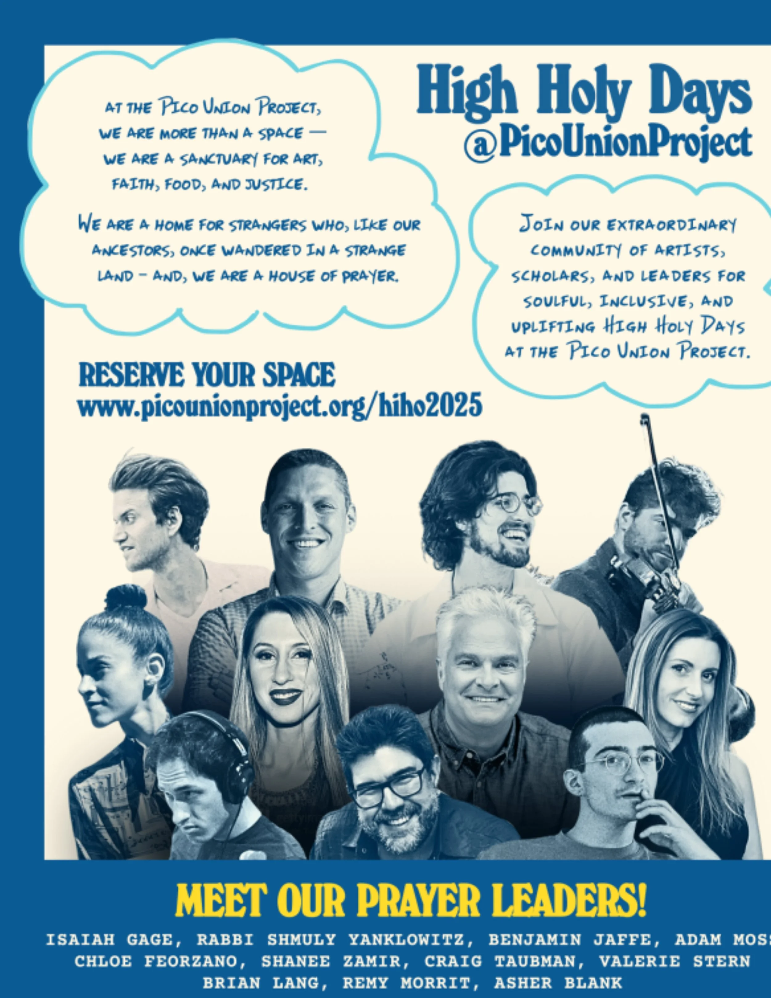 Celebrate Jewish Holy Holidays at Pico Union Projects