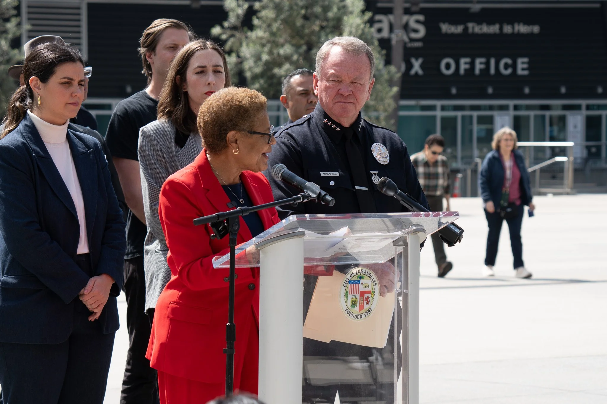 Residents Move Quickly,                        Street Take-Over Spills into                   Circa Residences
