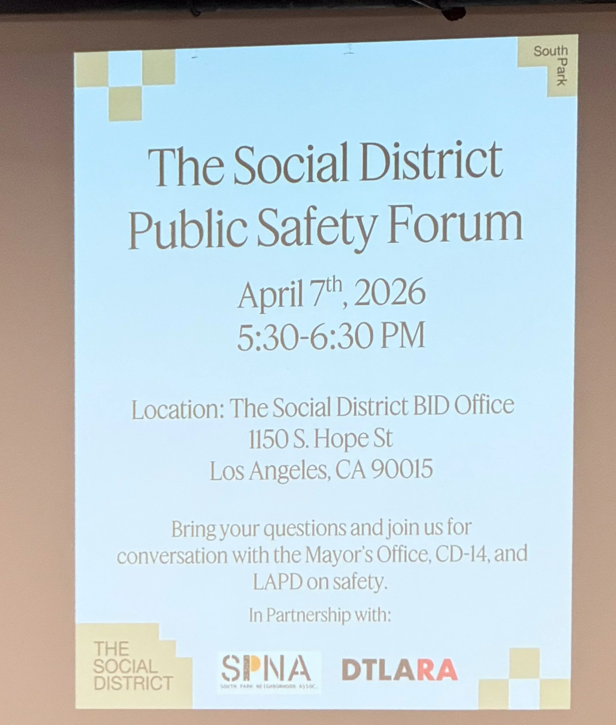 Editorial:                                                      Public Safety and Security Meeting Was…Inconclusive