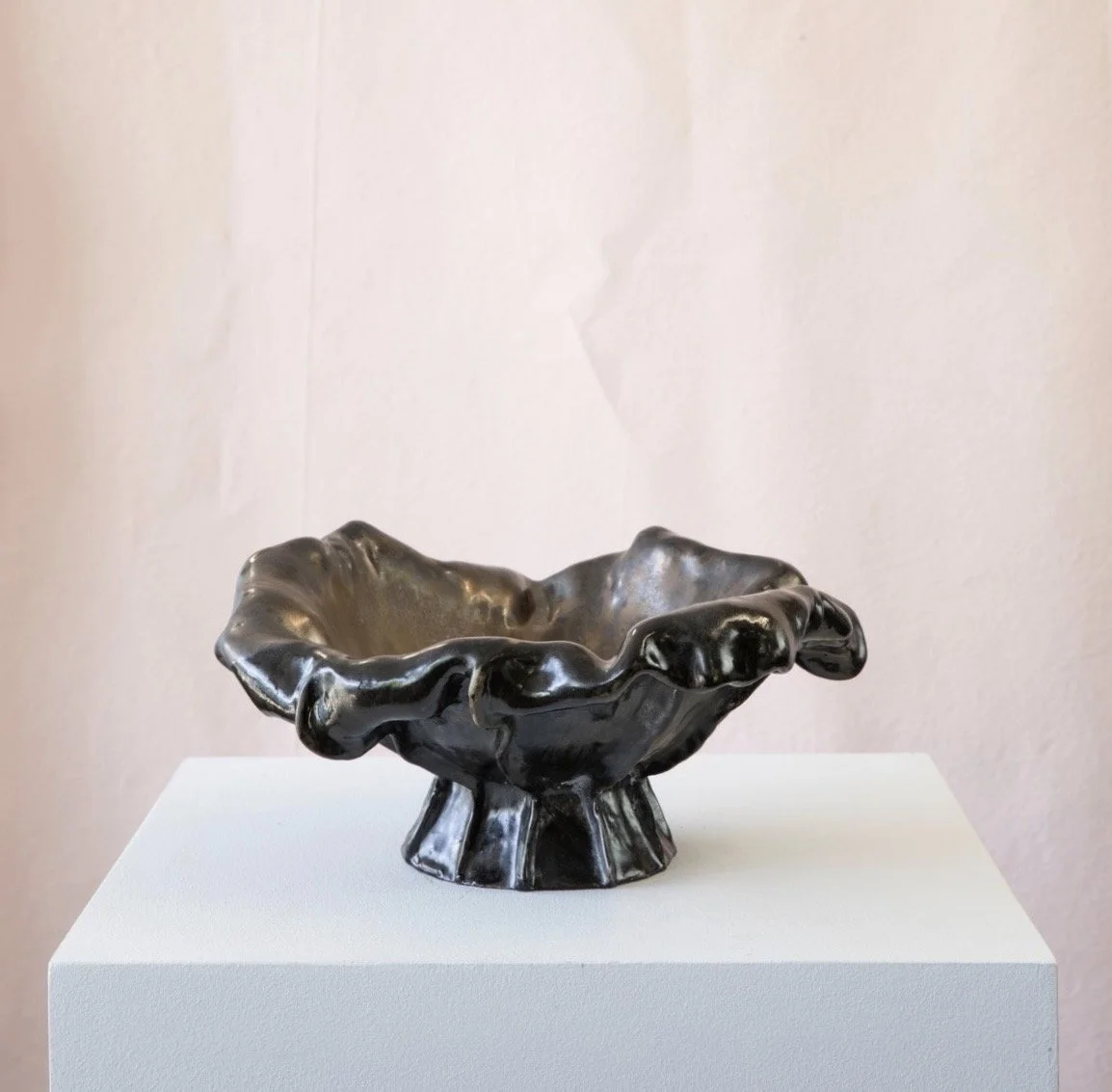 Copper Cloud Bowl-
Porcelain Paper Clay
13"Wx6"H
