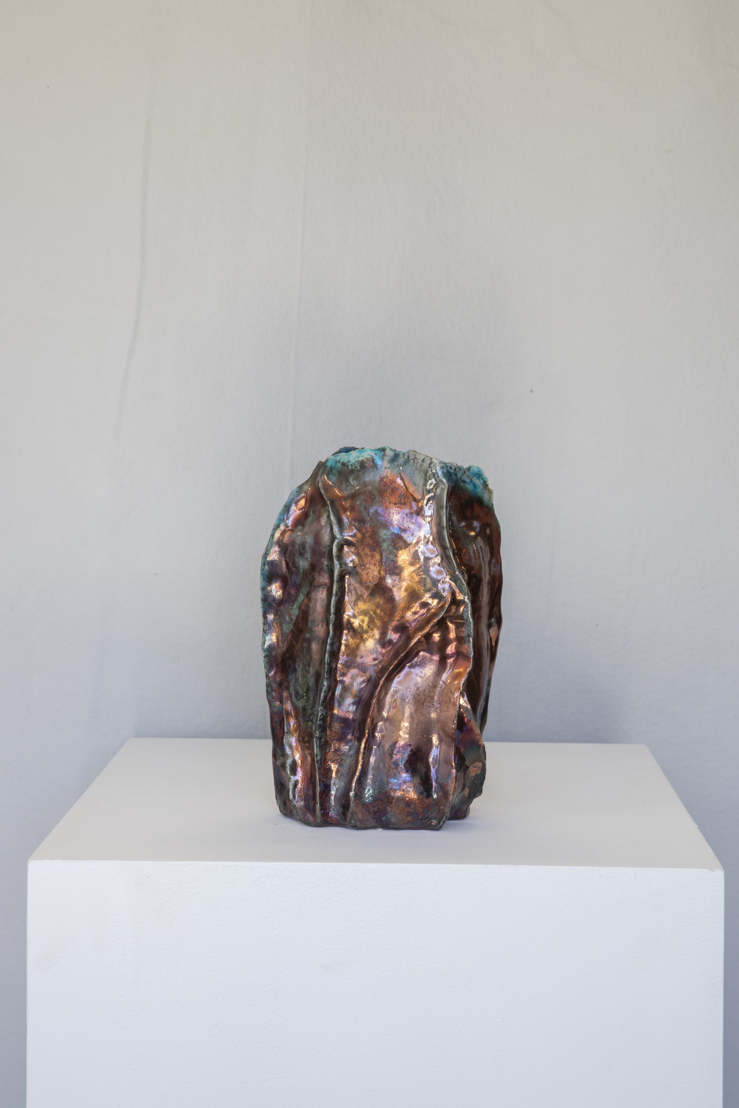 Bronze Raku Vessel