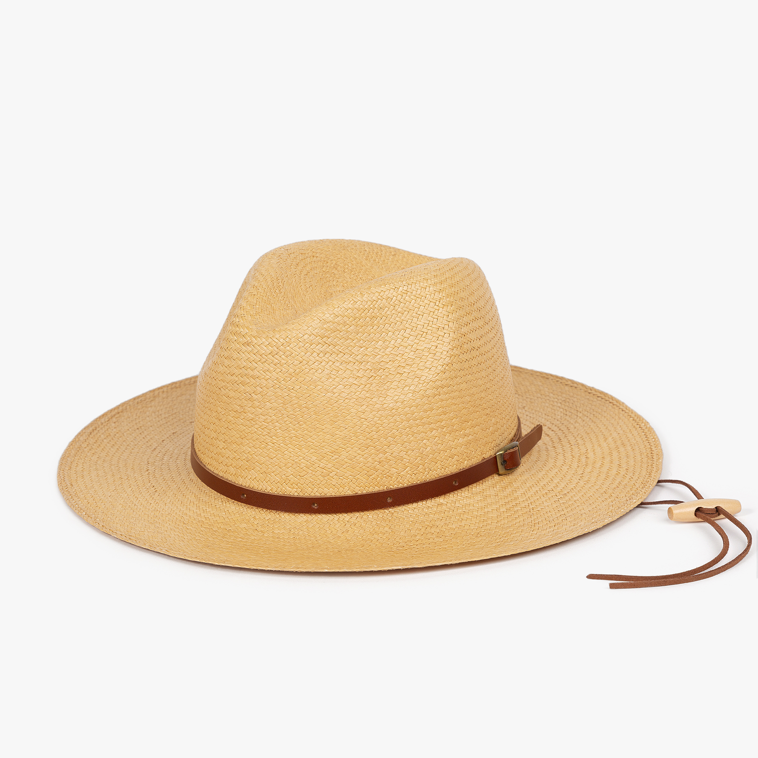 Casquette Visière Panama Jack - Beige Réglable - Logo Et Poisson