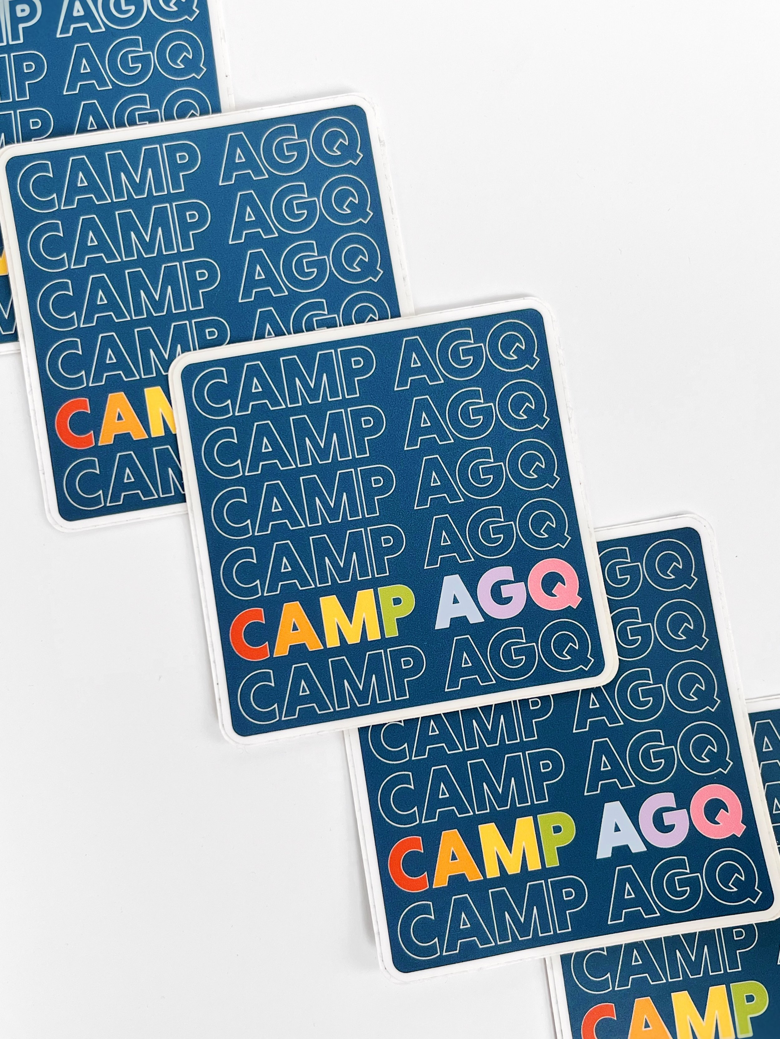 Camp AGQ Pride Sticker, 2021