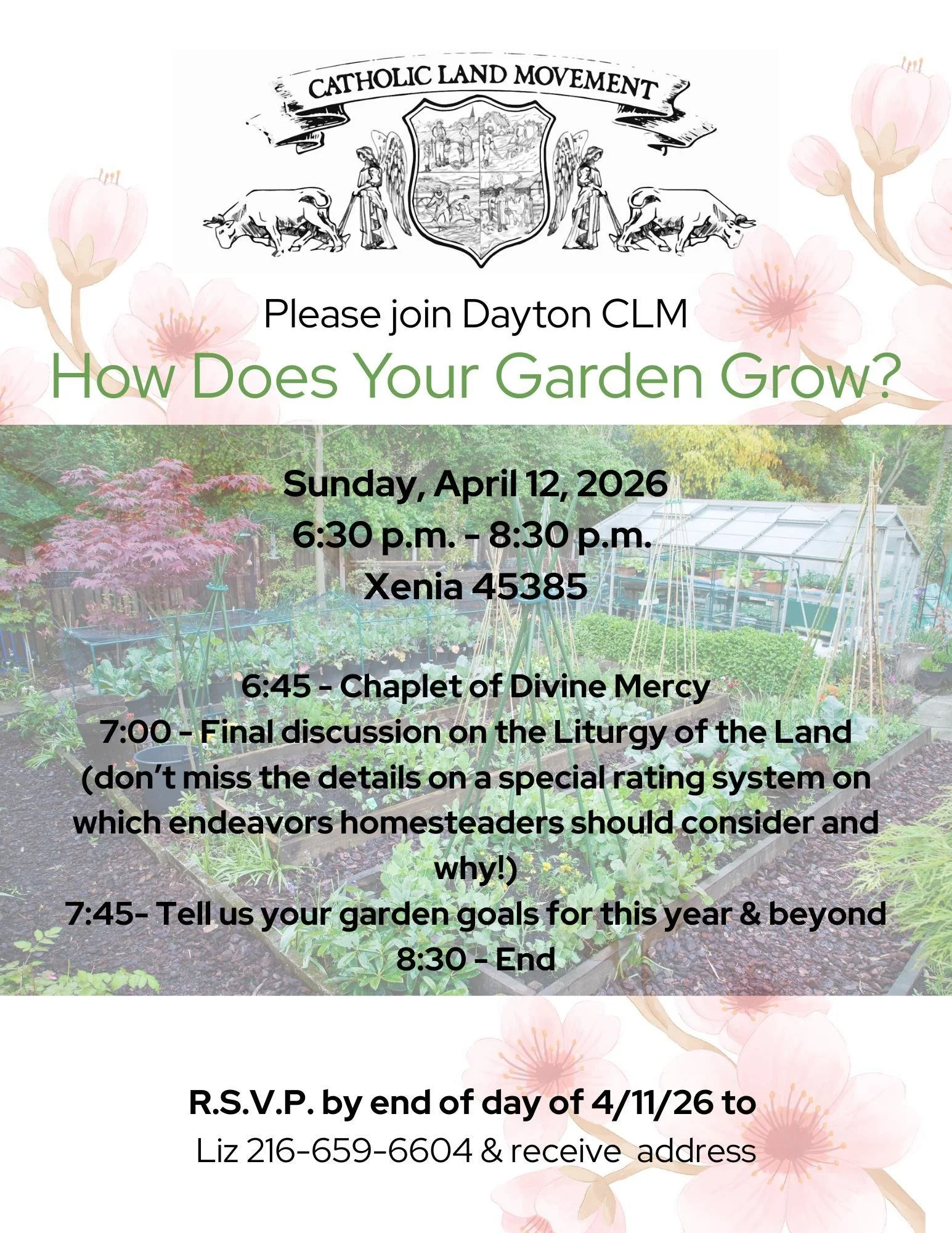 Ohio Chapter “Garden planning &amp; book club”
