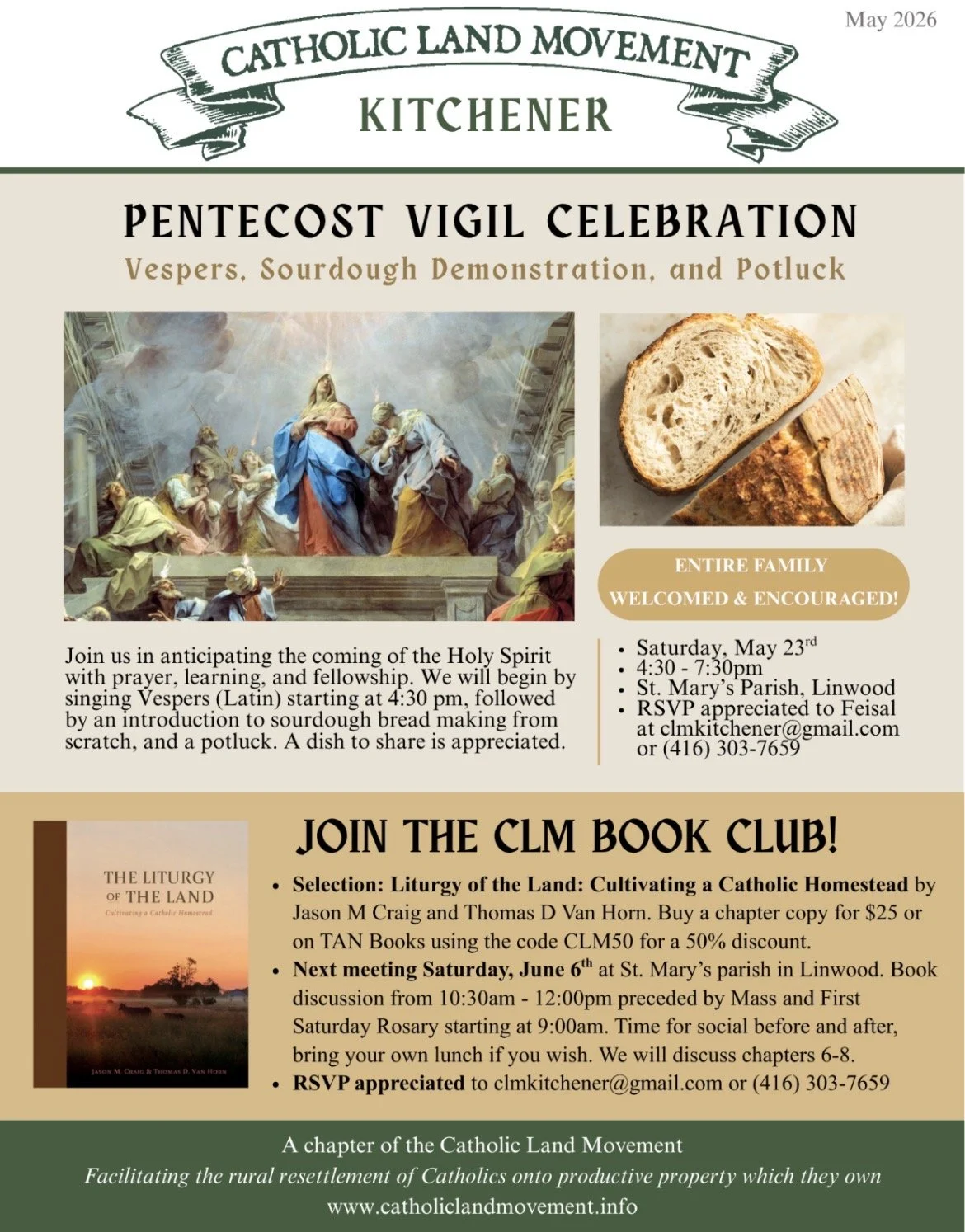 Pentecost Vigil Celebration Kitchener