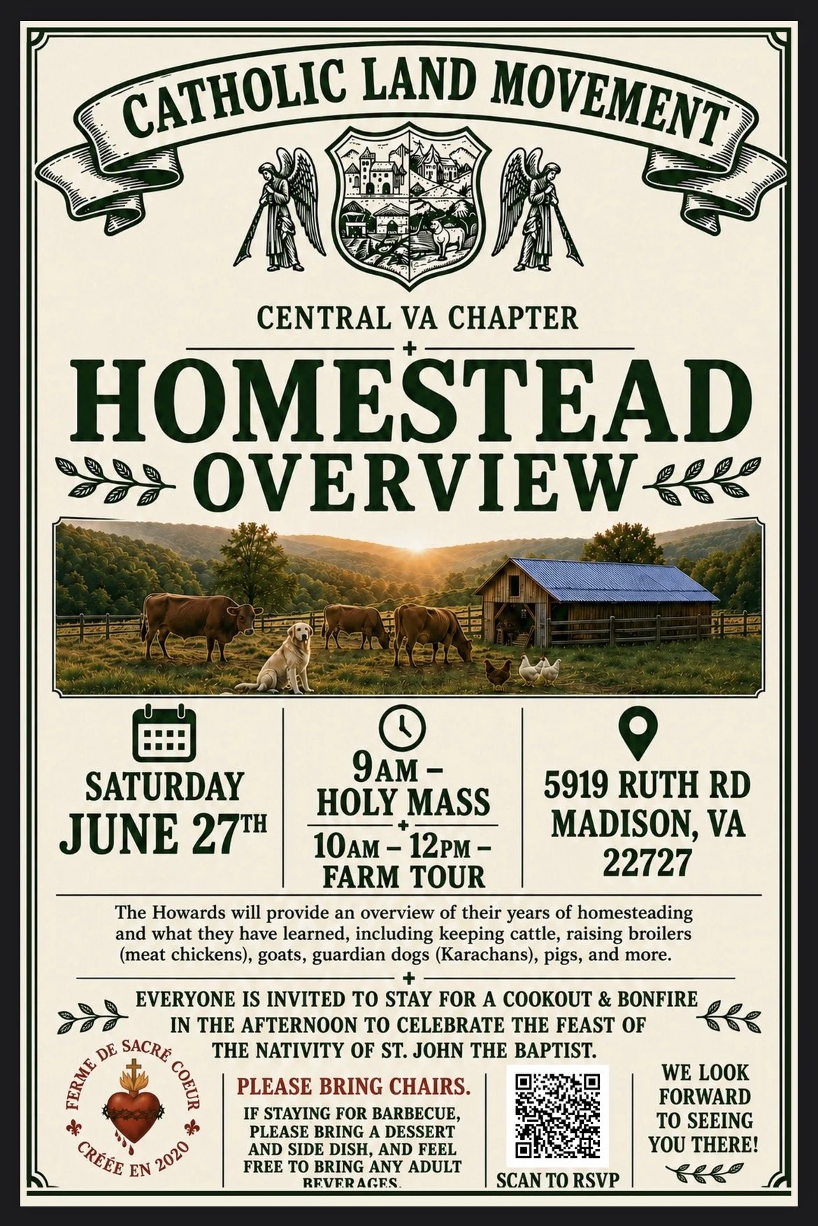 Virginia Homestead tour