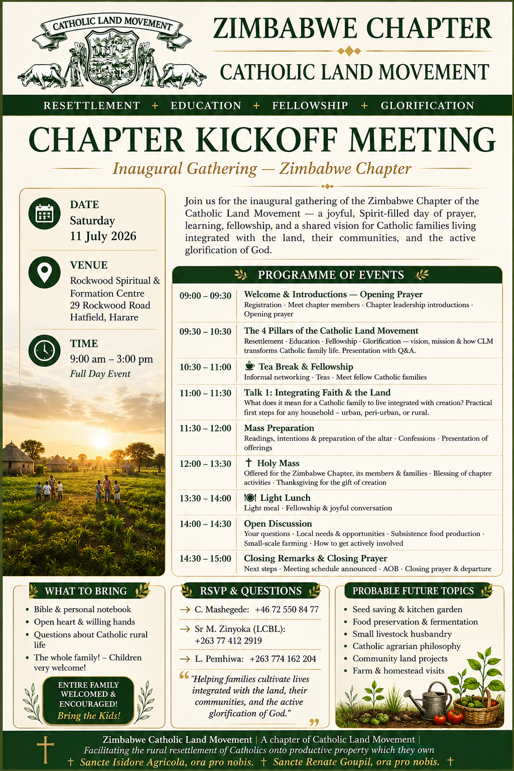  Zimbabwe Chapter kick off event