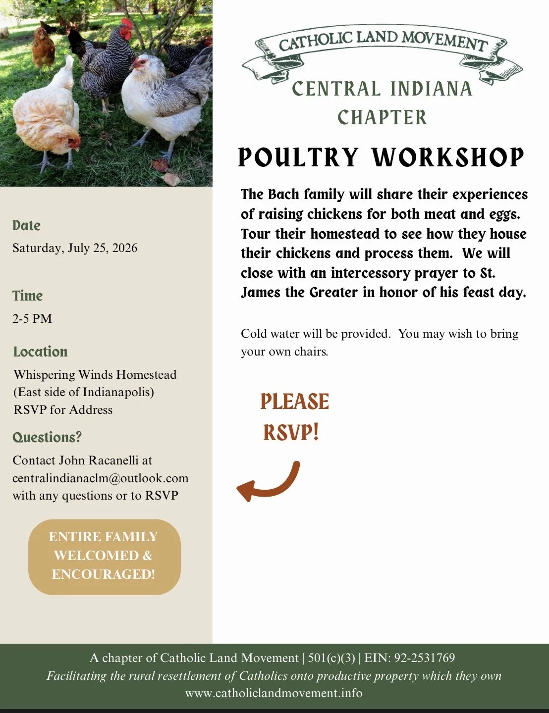 Central Indiana Poultry Workshop