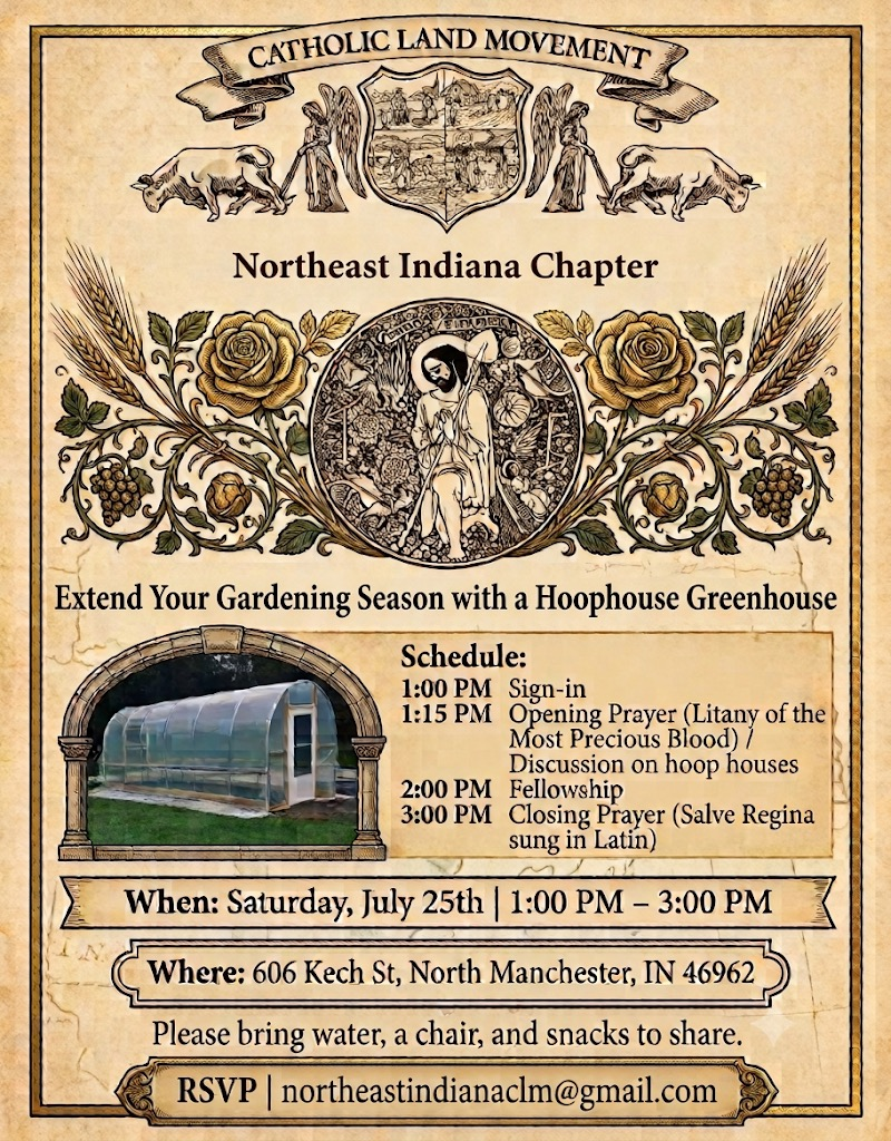 Northeast Indiana Hoophouse gardening