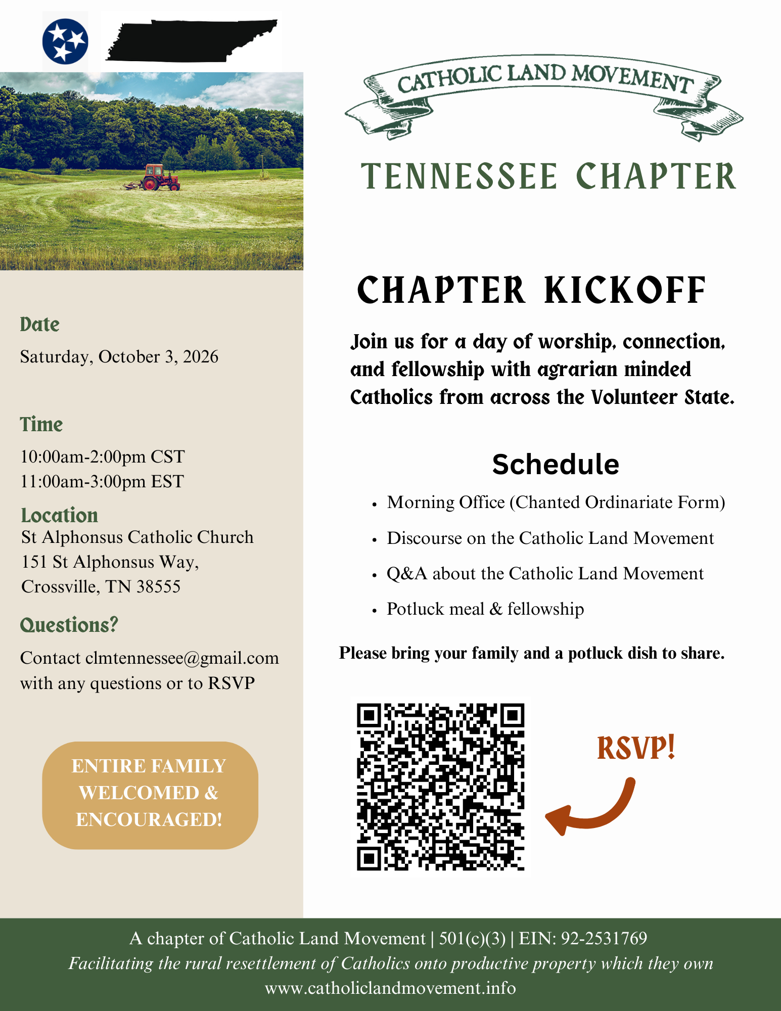 Tennessee Chapter Kickoff