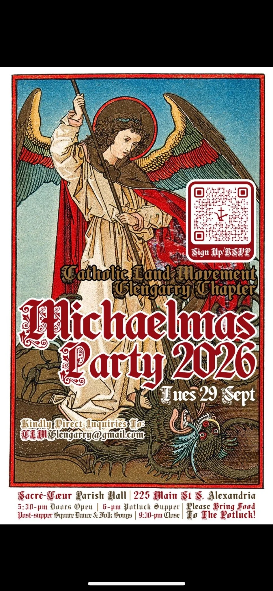 Glengarry Chapter Michaelmas Party