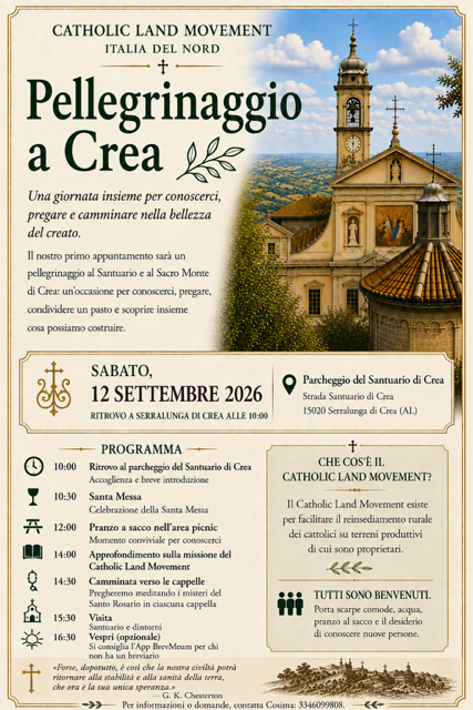 Northern Italy Chapter Pilgrimage to Crea