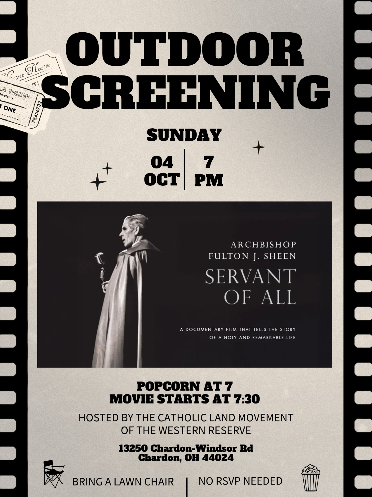 Western Reserve Chapter - Servant of All Screening