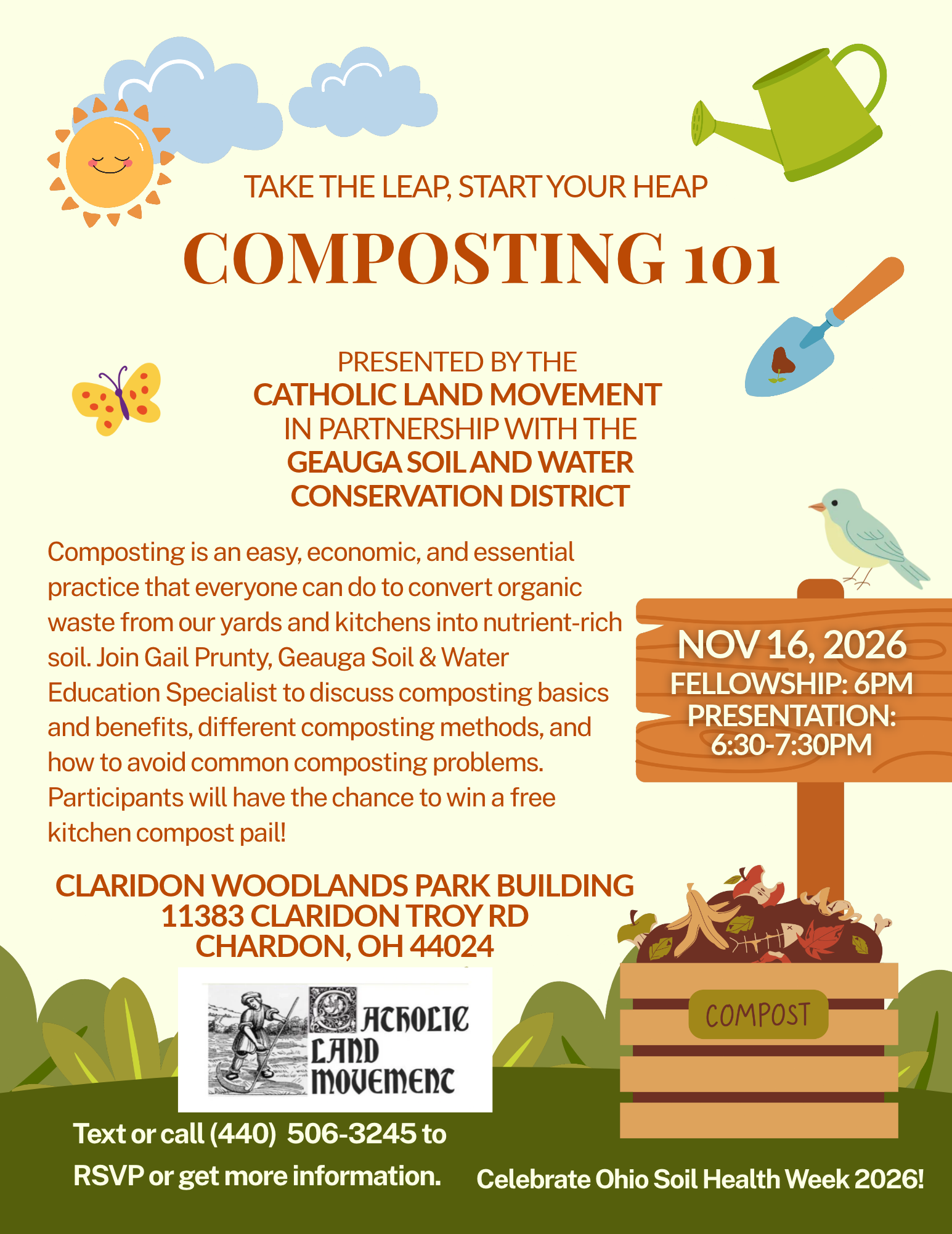 Composting 101 - Chardon, OH